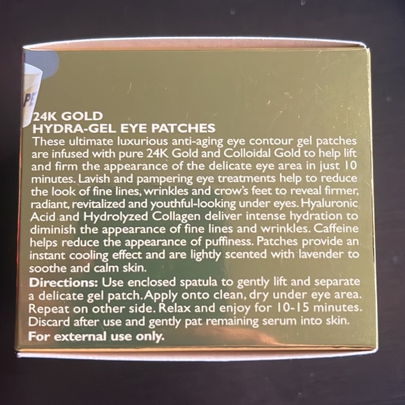 Peter Thomas Roth 24K Gold Pure Luxury Lift & Firm Hydra-Gel Eye Patches… - Picture 5 of 9